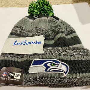 RARE Nwt 100% New Era Seattle Seahawks 2014 Sport Knit Hat NFL Cap Winter Beanie